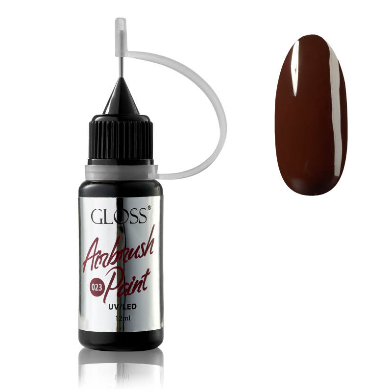 GLOSS Airbrush Paint 023 (deep burgundy), 12 ml